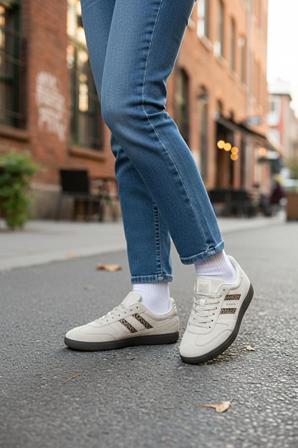 Kinetix RUDOW S W 6FX Ekru Kadın Sneaker