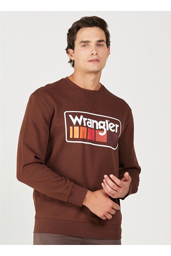 Wrangler Bisiklet Yaka Sweatshirt