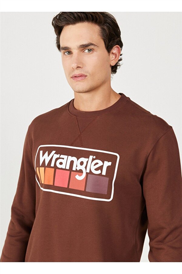 Wrangler Bisiklet Yaka Sweatshirt