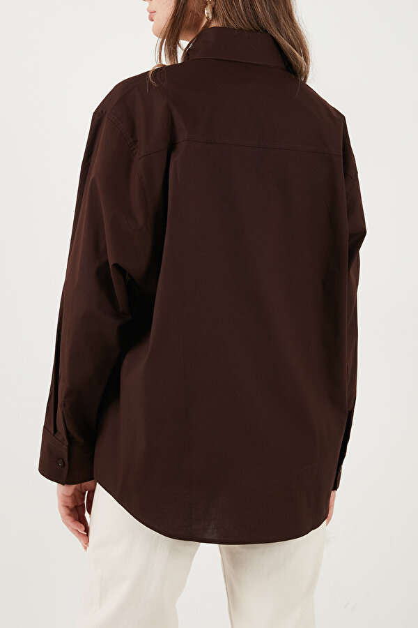 Lela Bayan Gömlek 6925407 KAHVE