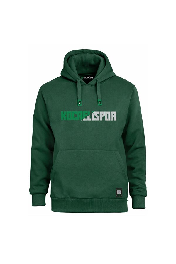 Kocaelispor 25/26 Lisanslı Kapüşonlu Sweatshirt Yeşil