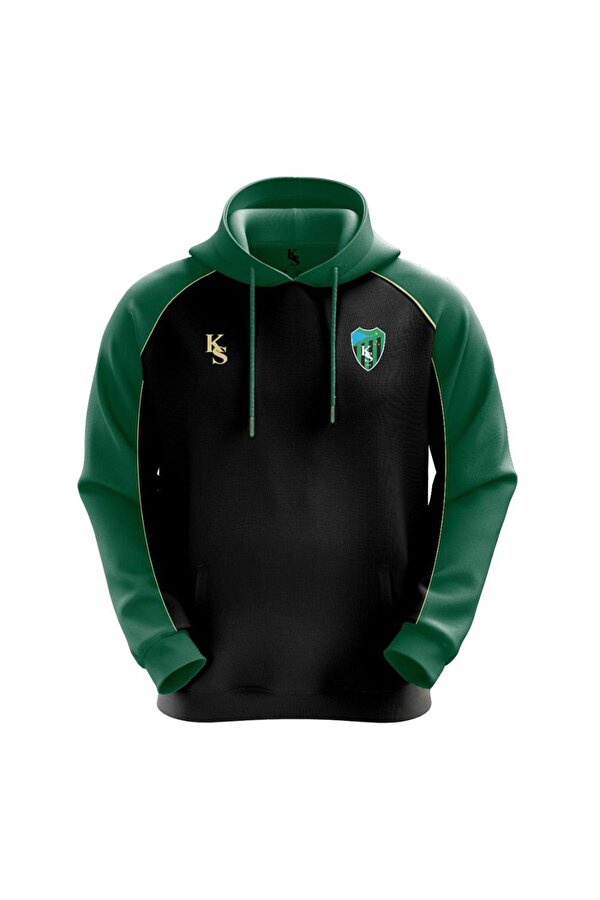 Lisanslı Kapüşonlu Sweatshirt Siyah