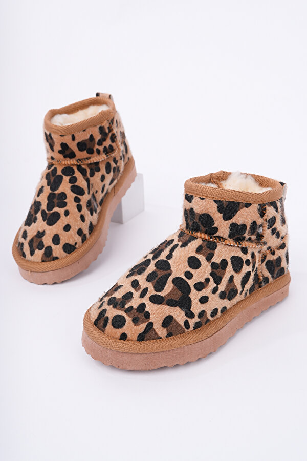 Daxtors Retro İçi Kürklü Soğuk Geçirmez Çocuk Bot