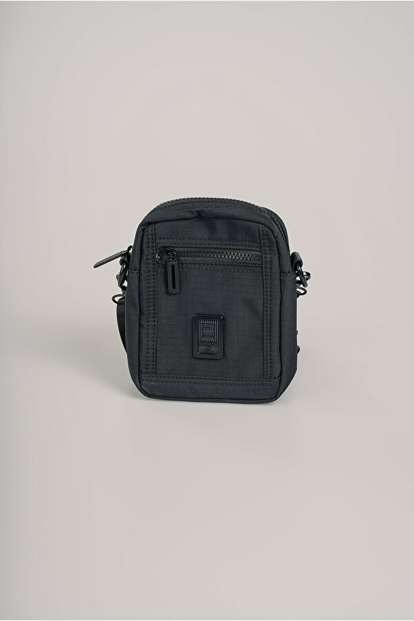 Ççs 17983 Siyah Çapraz Askılı Günlük Omuz Çantası – Çok Bölmeli