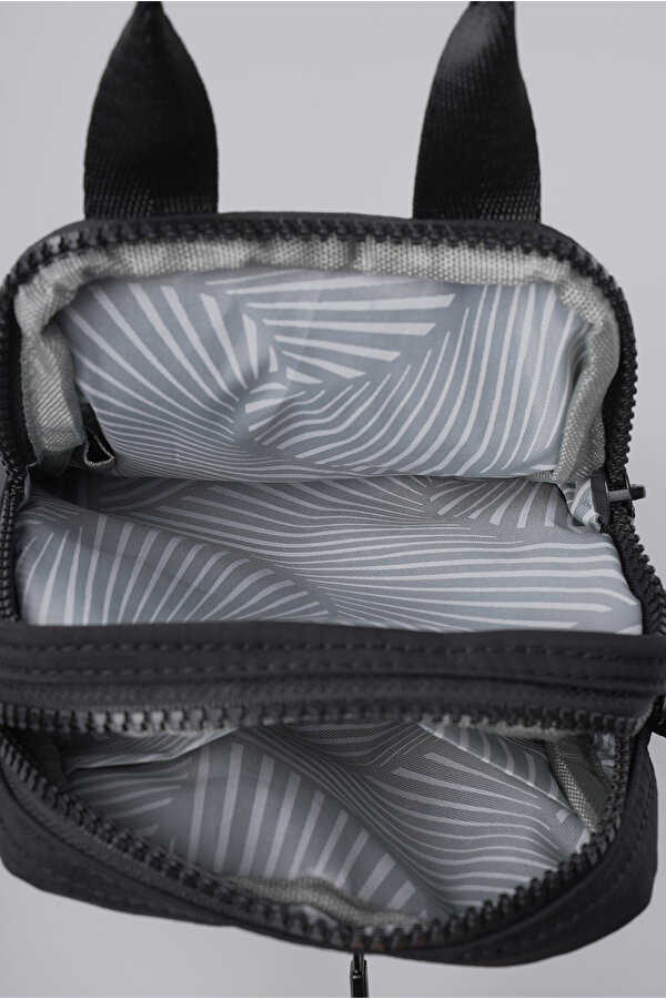 Ççs 17983 Siyah Çapraz Askılı Günlük Omuz Çantası – Çok Bölmeli