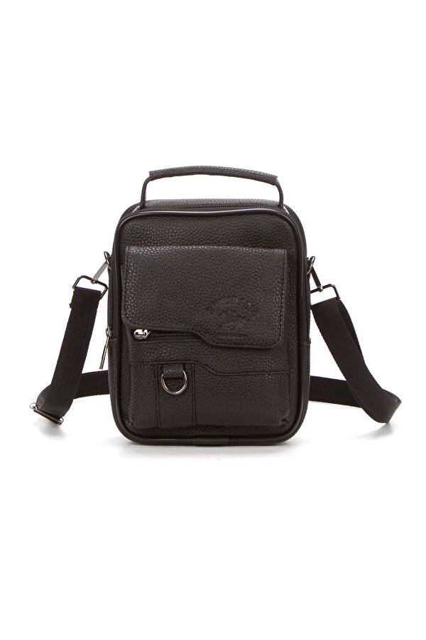 Newish Polo NEWİSH POLO 950 ERKEK EL ÇANTASI POSTACI ÇANTASI JEEP MODEL SİYAH