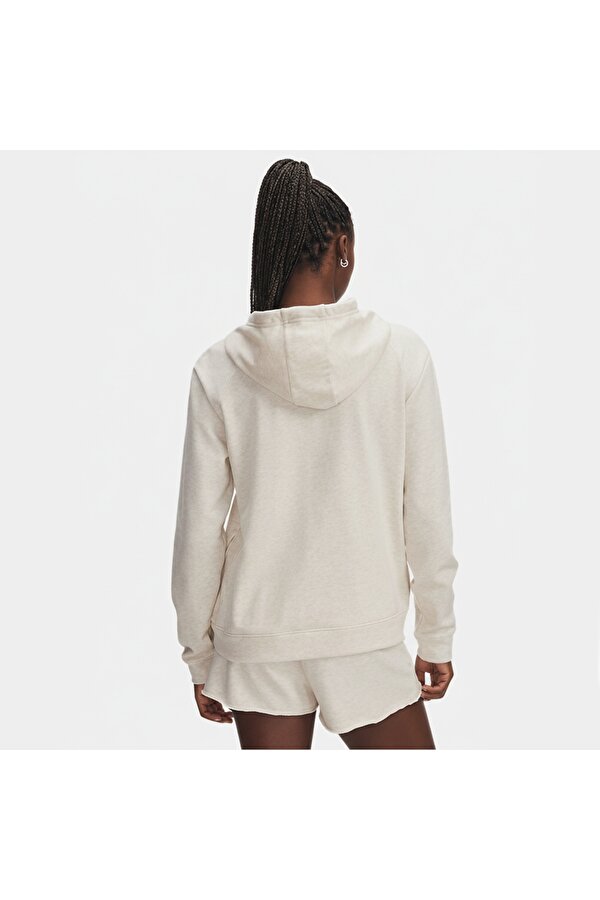 Under Armour Rival Terry Kadın Kahverengi Kapüşonlu Sweatshirt