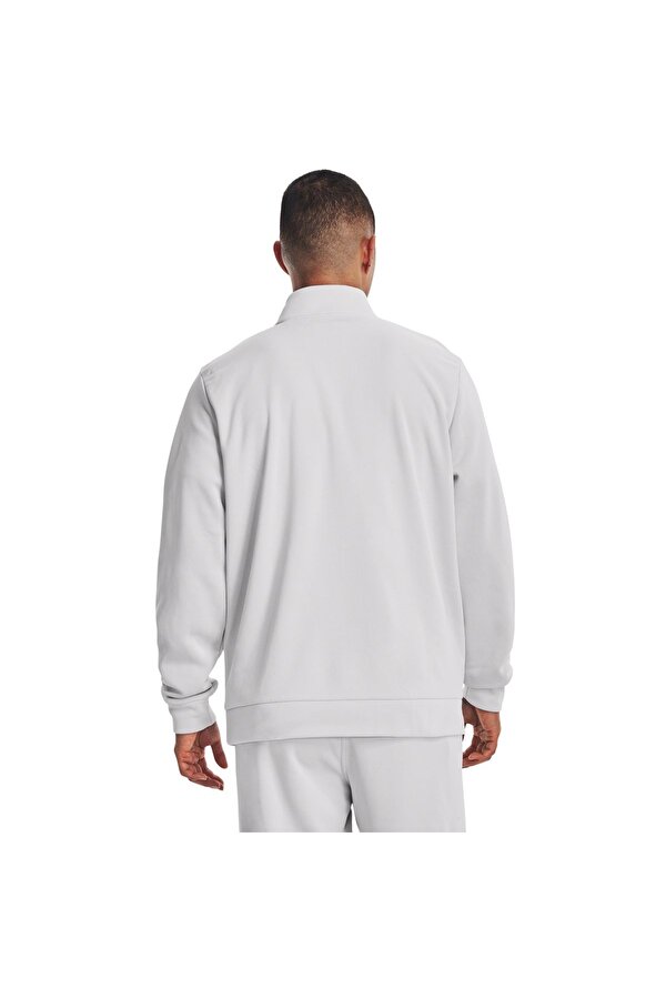 Under Armour Fleece Erkek Gri Dik Yaka Sweatshirt