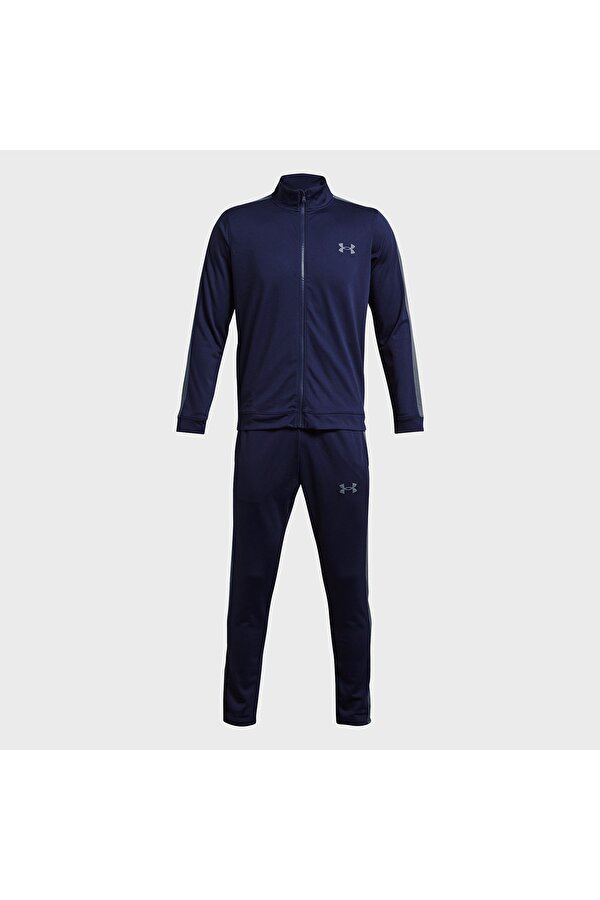 Under Armour Knit Track Erkek Lacivert Dik Yaka Eşofman Takımı