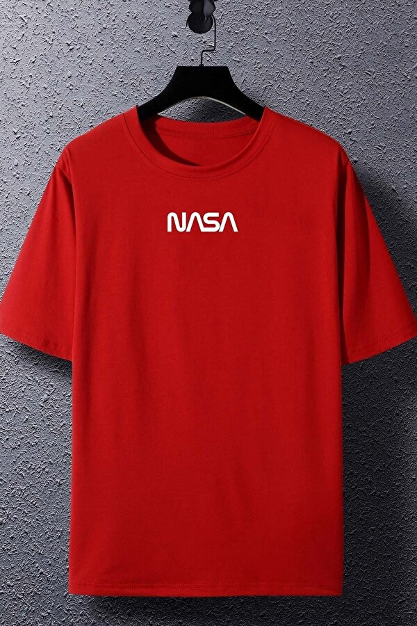 Unisex Nasa Baskılı T-shirt - 3 Al 1 Öde