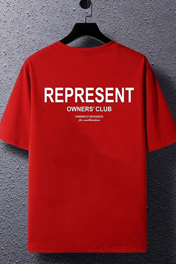 Unisex Represent Baskılı T-shirt - 3 Al 1 Öde