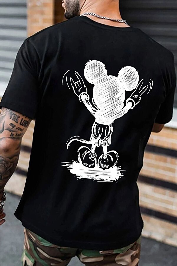 Unisex Usual Suspect Baskılı T-shirt - 3 Al 1 Öde