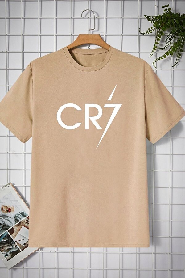 Unisex Cr7 Baskılı T-shirt - 3 Al 1 Öde
