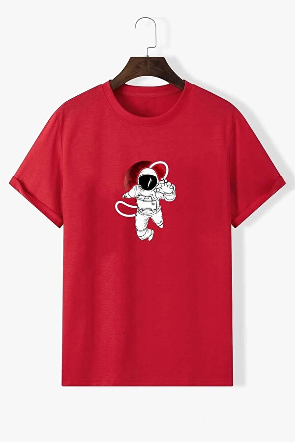Unisex Nasa Baskılı T-shirt - 3 Al 1 Öde
