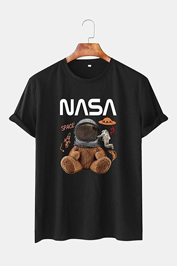 Molly - Ayıcık Baskılı Oversize Tshirt - 3 Al 1 Öde