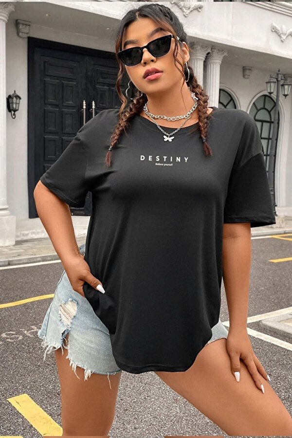 Unisex Destiny Baskılı T-shirt - FLO 3 Al 1 Öde