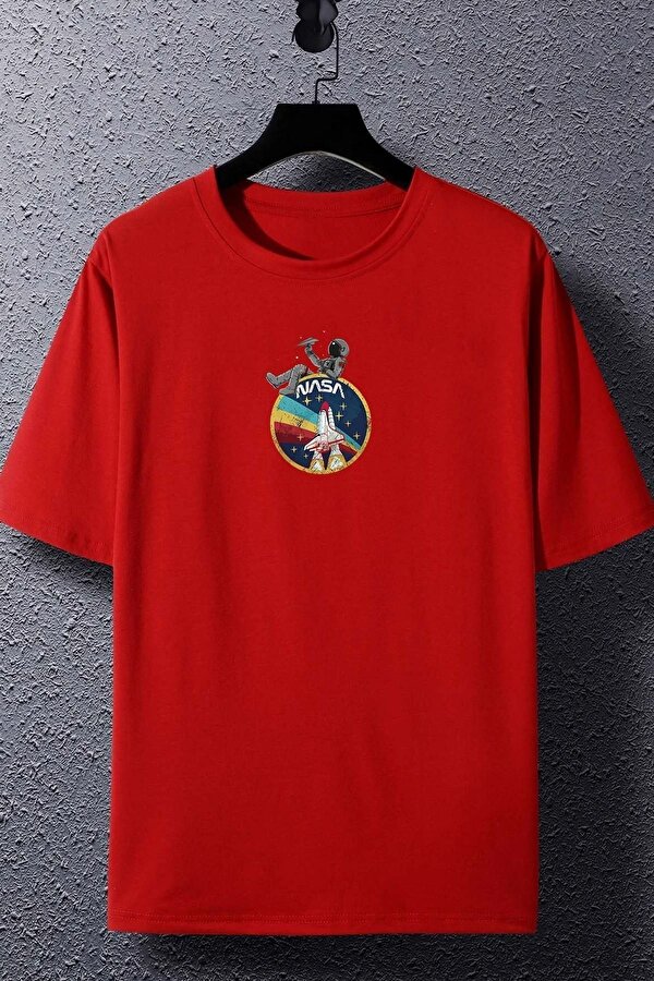 Unisex Nasa Baskılı T-shirt - 3 Al 1 Öde