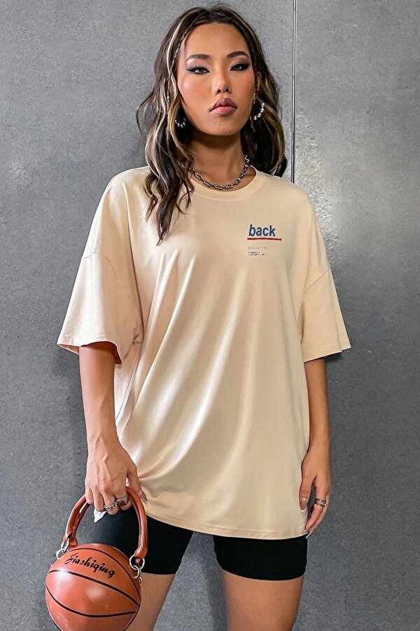 Unisex Back Baskılı Tasarım T-shirt - 3 Al 1 Öde