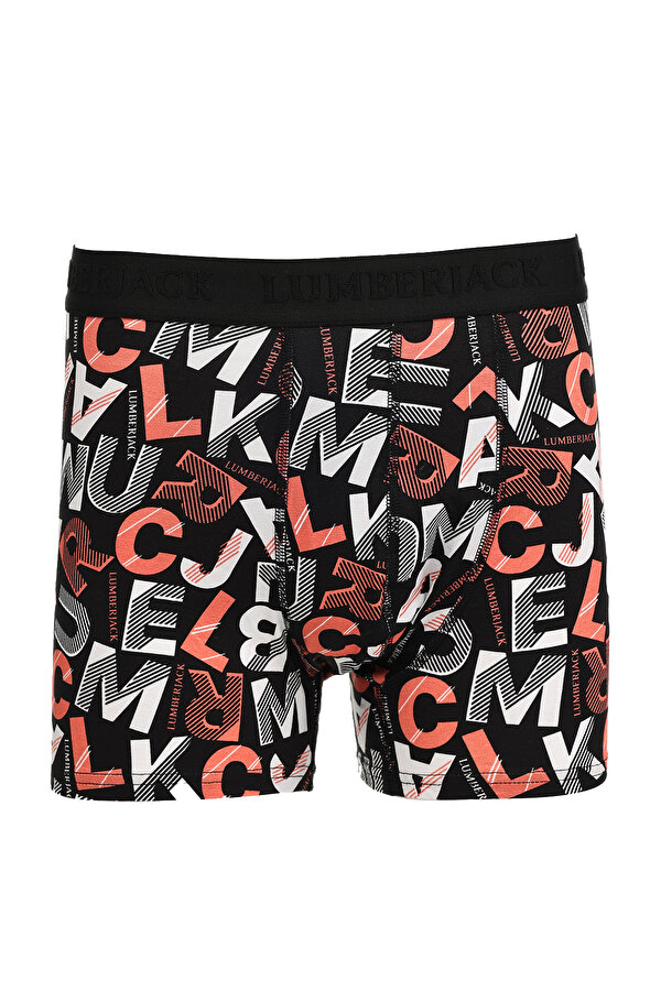 Lumberjack MB BXR03 BSKLI 3LU 5PR Siyah Erkek Boxer