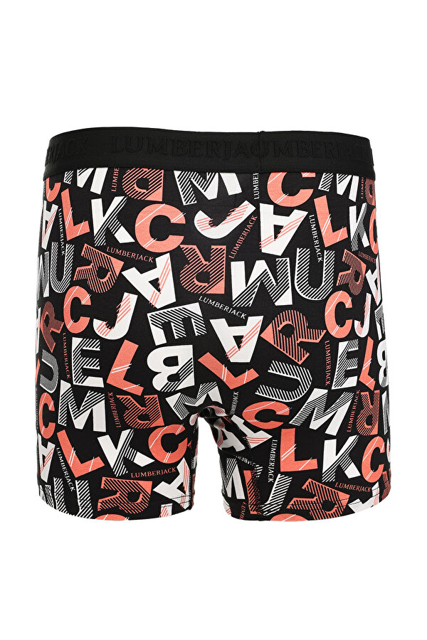 Lumberjack MB BXR03 BSKLI 3LU 5PR Siyah Erkek Boxer