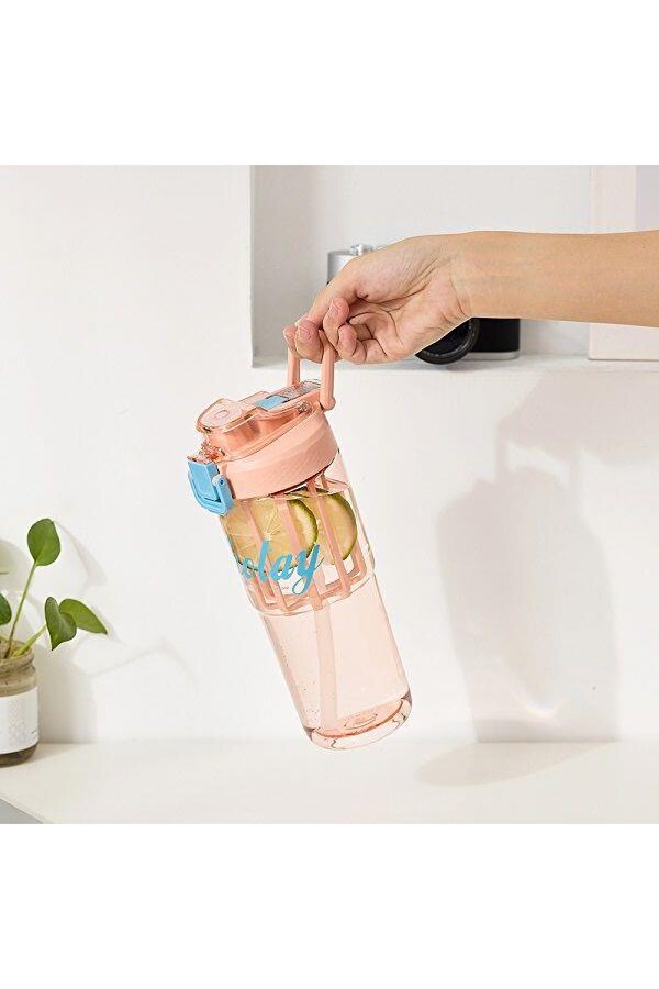 Shotay Class Tritan Bardak Matara 950Ml Somon