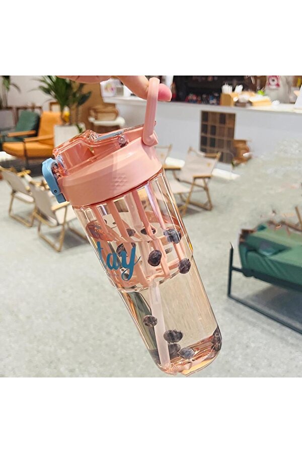 Shotay Class Tritan Bardak Matara 950Ml Somon