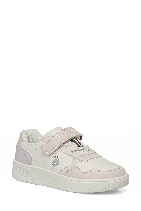 U.S. Polo Assn. COSTER JR 6FX Beyaz Kız Çocuk Sneaker