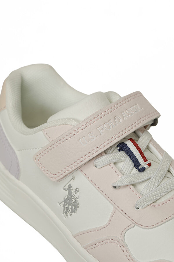 U.S. Polo Assn. COSTER JR 6FX Beyaz Kız Çocuk Sneaker
