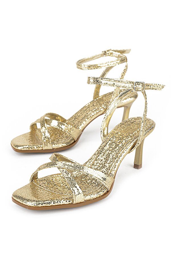 Ziya Kadın Topuklu Sandalet 161996Z616 Altın