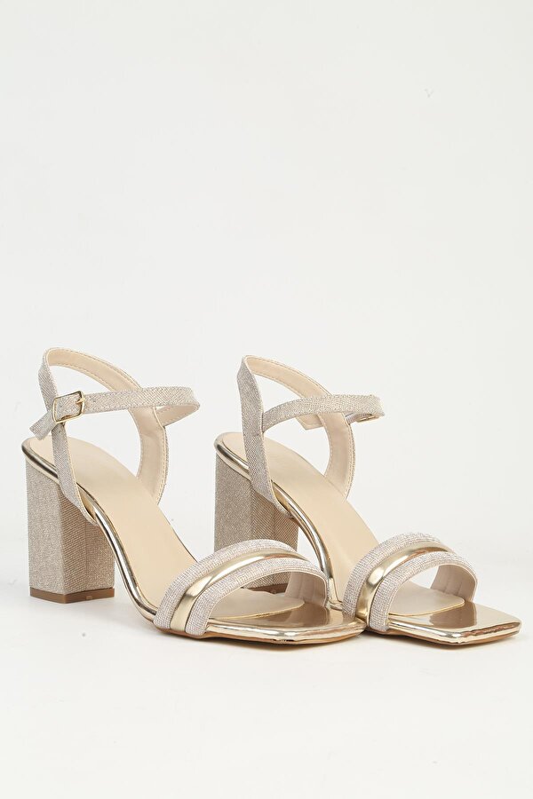 Pierre Cardin Kadın Altın Topuklu Ayakkabı PC-55676