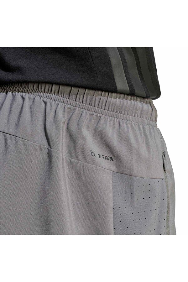 adidas Workout Essentials Base Woven Erkek Gri Şort