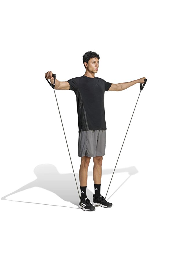 adidas Workout Essentials Base Woven Erkek Gri Şort