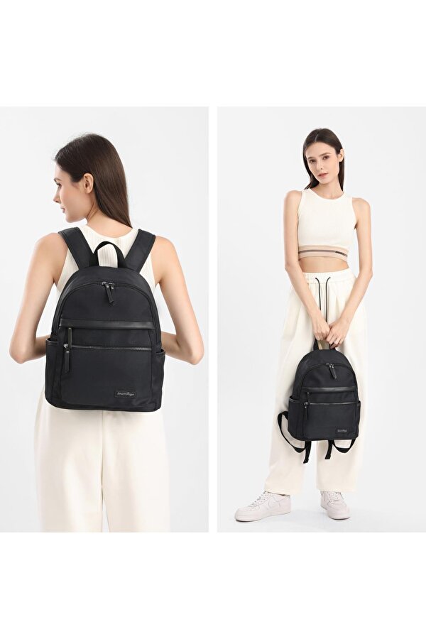 Smart Bags Twill Dimi Kumaş Kadın Sırt Çantası 3332