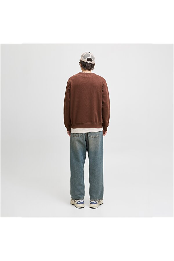 Jack & Jones Jack&Jones Norrebro Erkek Kahverengi Sweatshirt