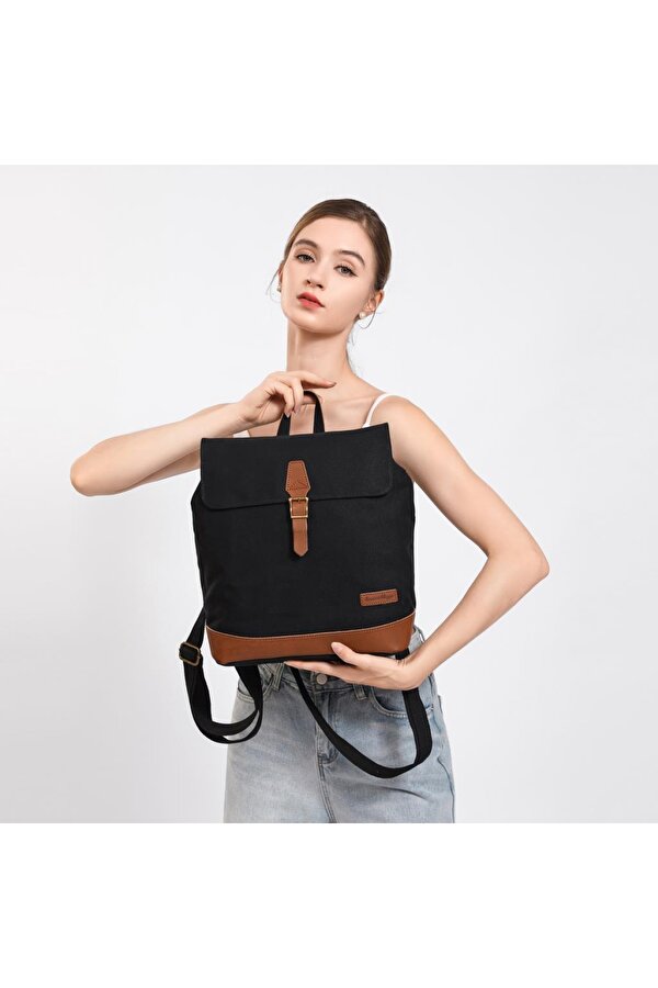 Smart Bags Kanvas Kumaş Kadın Sırt Çantası  1329