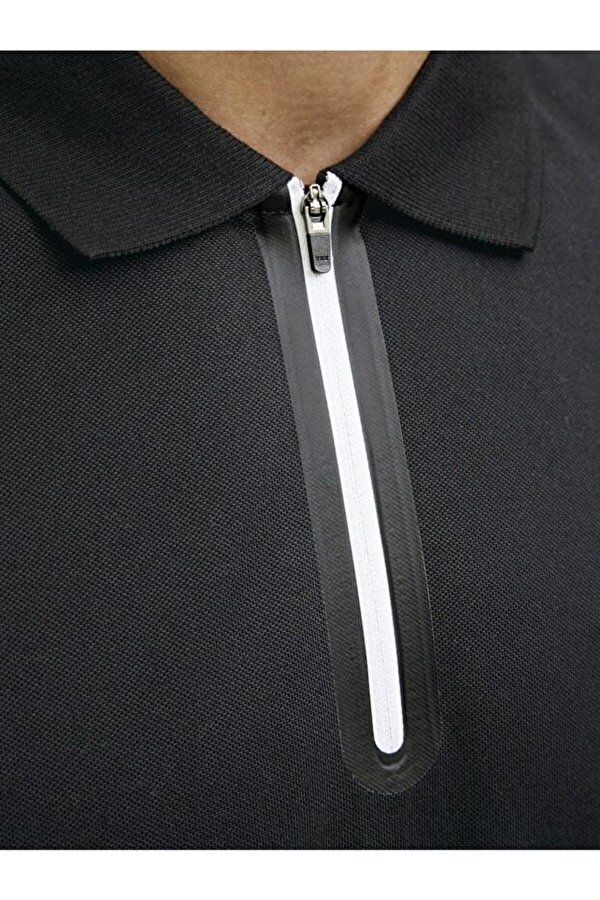 Jack & Jones Jack Jones Jcofusıon Pıque Polo Ss Sn Erkek Siyah1 Tshirt 12273127-99