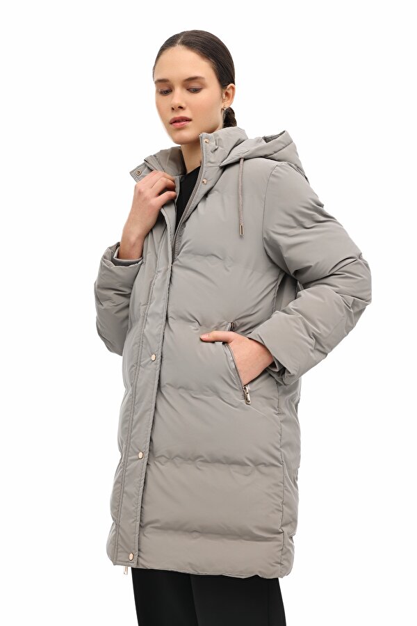 Lumberjack WL 3CROWN 5PR MINK Woman Long Coat