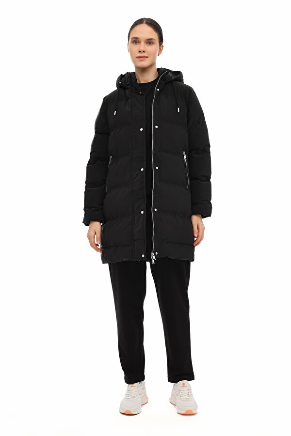 Lumberjack WL 3CROWN 5PR BLACK Woman Long Coat