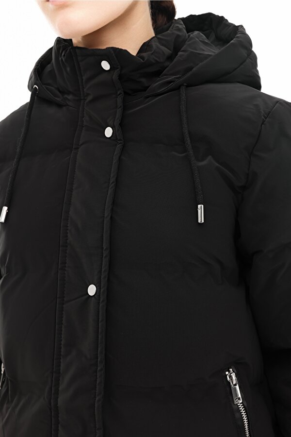 Lumberjack WL 3CROWN 5PR BLACK Woman Long Coat