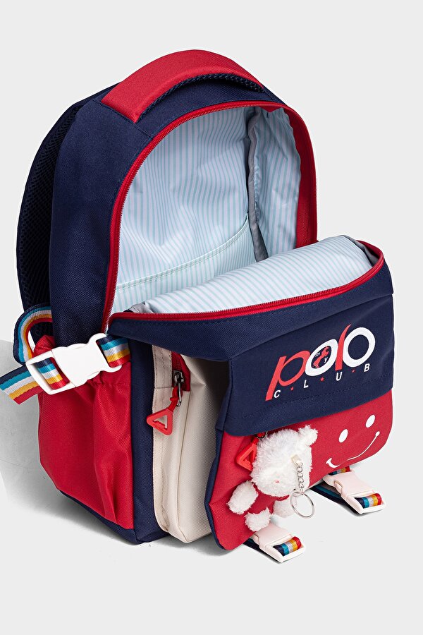 byHAKAN My Polo 2015 3'LÜ  İlkokul Ortaokul Çantası Sırt Çantası Okul Çantası Çok Bölmeli Ortopedik Sırt LACİVERT