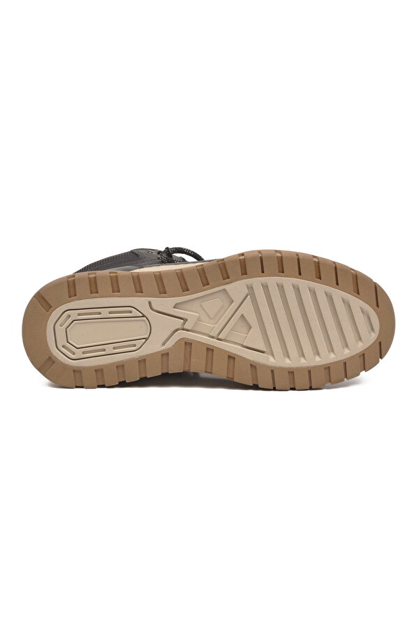 Marcomen Siyah Hakiki Deri Bağcıklı Fermuarlı Erkek Bot 152-20404-2 M