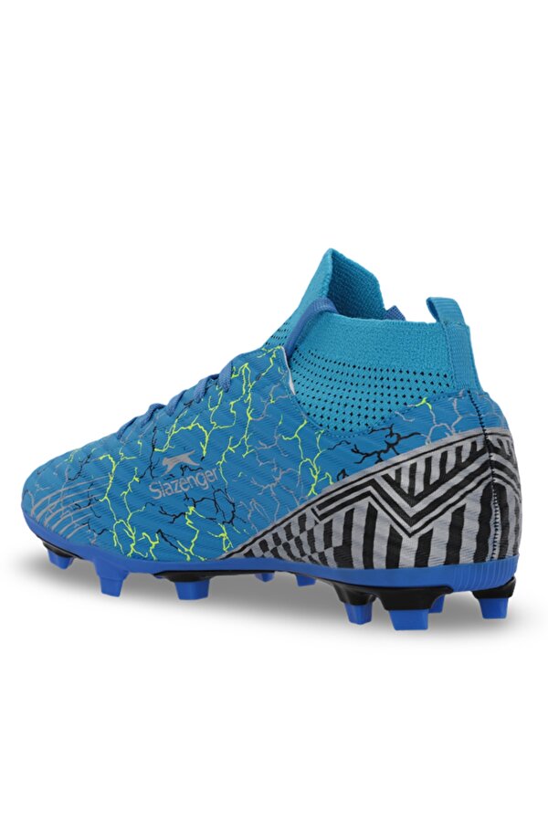 Slazenger CORNER Erkek Halı Saha Saks Mavi Futbol Ayakkabısı