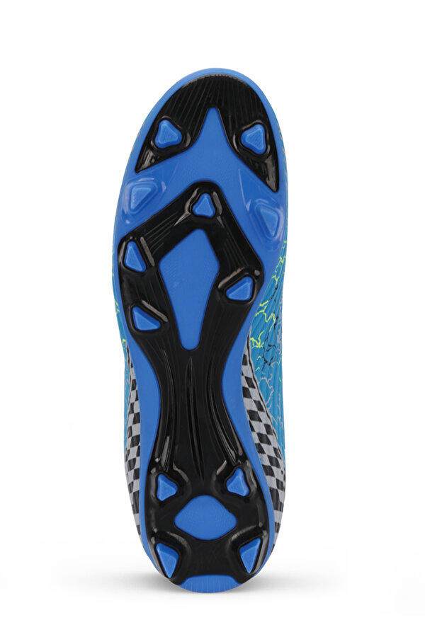 Slazenger CORNER Erkek Halı Saha Saks Mavi Futbol Ayakkabısı