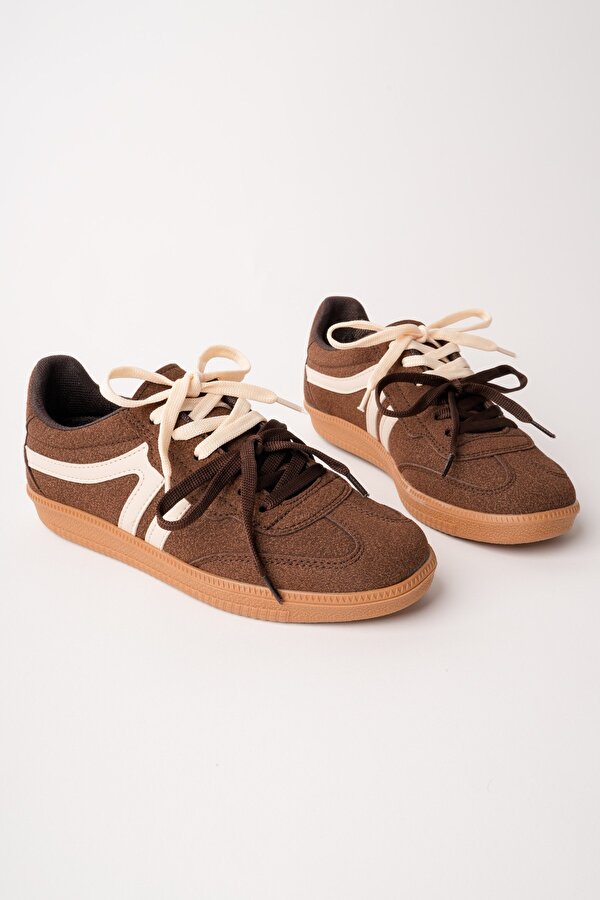 Muggo HUXLEY Çift Bağcıklı Günlük Kadın Sneaker Spor Ayakkabı