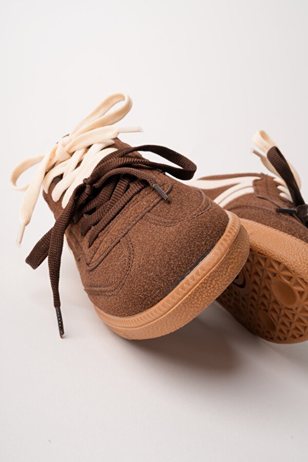 Muggo HUXLEY Çift Bağcıklı Günlük Kadın Sneaker Spor Ayakkabı