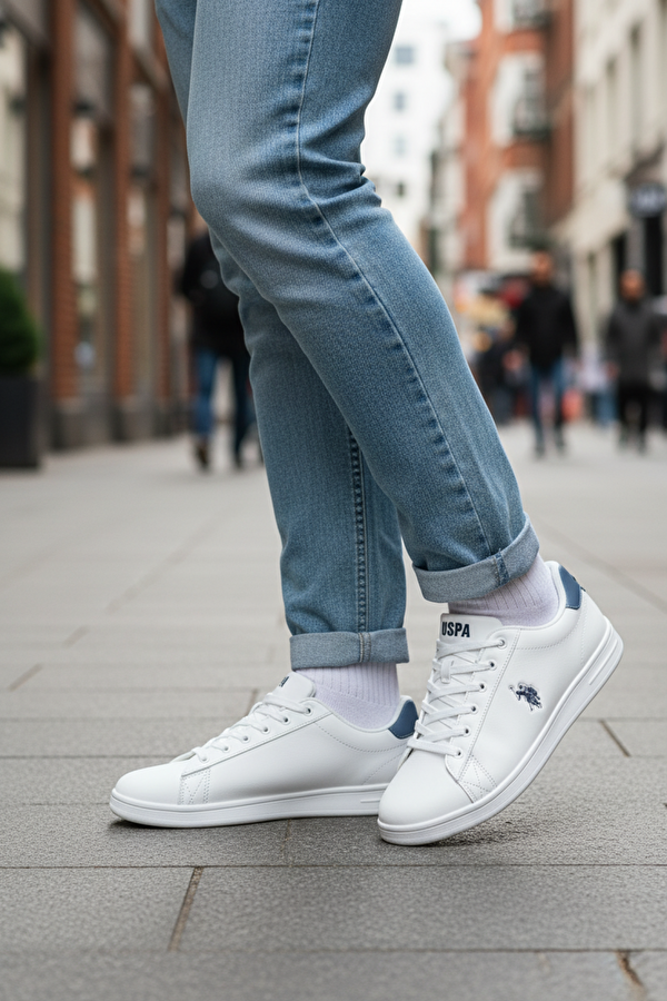 U.S. Polo Assn. COSTA 6FX Beyaz Erkek Sneaker