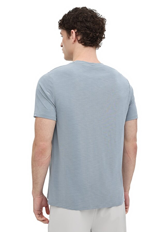 Lumberjack ML SLATE 11ITL1209 6FX Mavi Erkek Kısa Kol T-Shirt