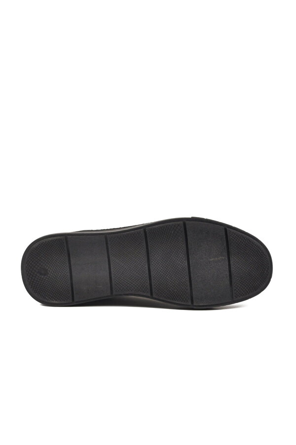 Ayakmod Siyah Hakiki Deri Erkek Casual Ayakkabı 152-20541 M