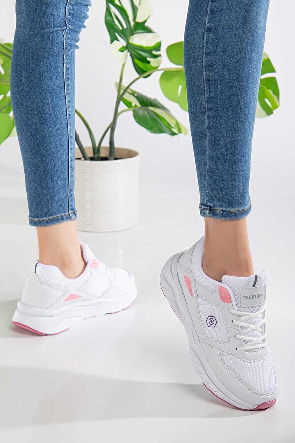 Queen Step Kadın Rahat Tekstil Spor Ayakkabı STEP-100