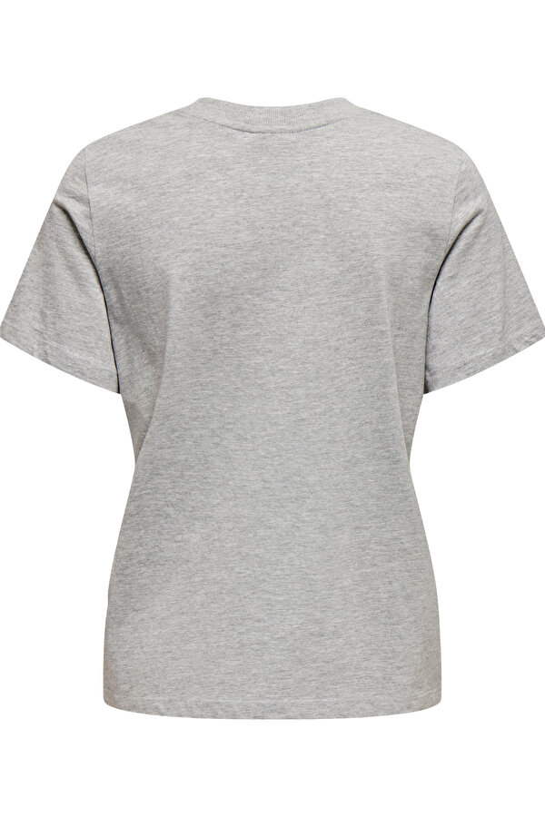 JDY Bayan T Shirt 15298612 AÇIK GRİ